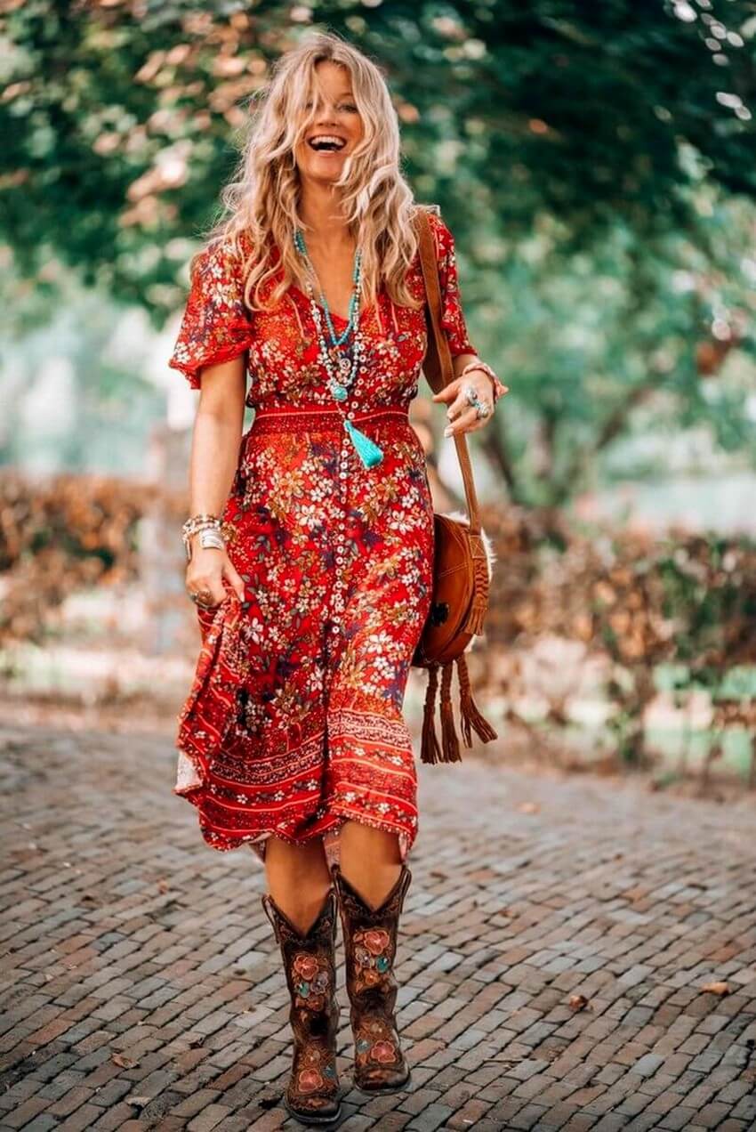 How do you add bohemian style?